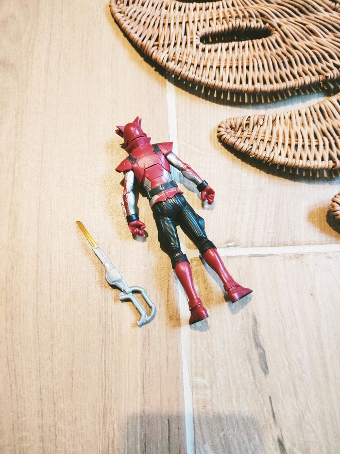 🙅 Power rangers beast morphers figurine cybervillain Blaze avec son épée - photo numéro 2