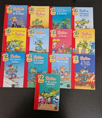 Lot de 13 livres cp Ratus