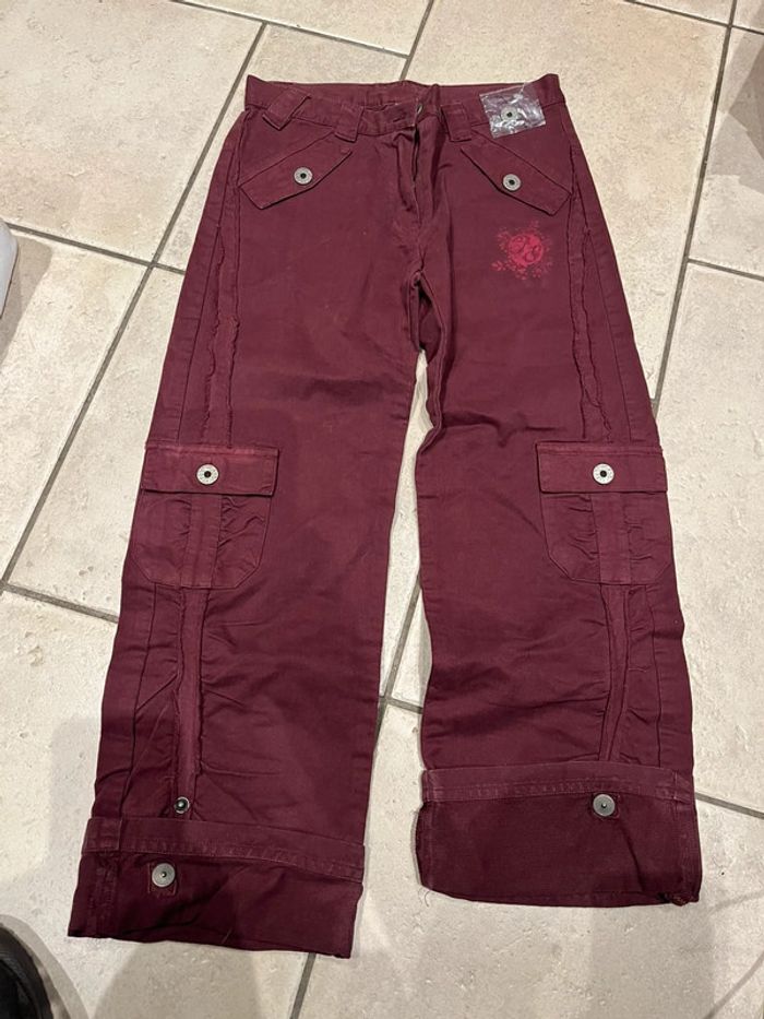 Pantalon bordeaux taille 140