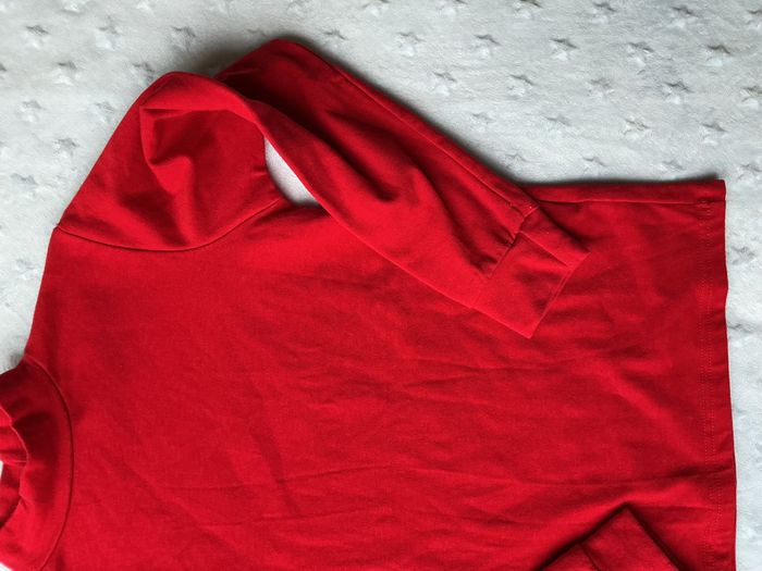 sous pull col montant 12 ans rouge bouny baby - photo numéro 5
