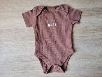 Body côtelé 0-3 mois 56-62cm