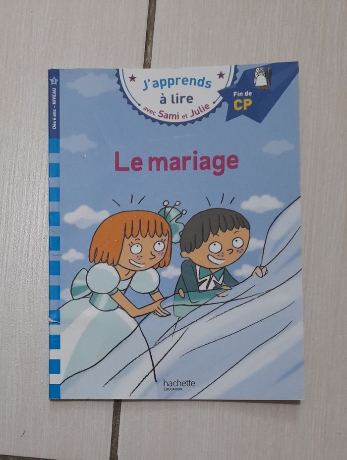 Livre Sami et Julie Le mariage
Abîmé/ voir photo