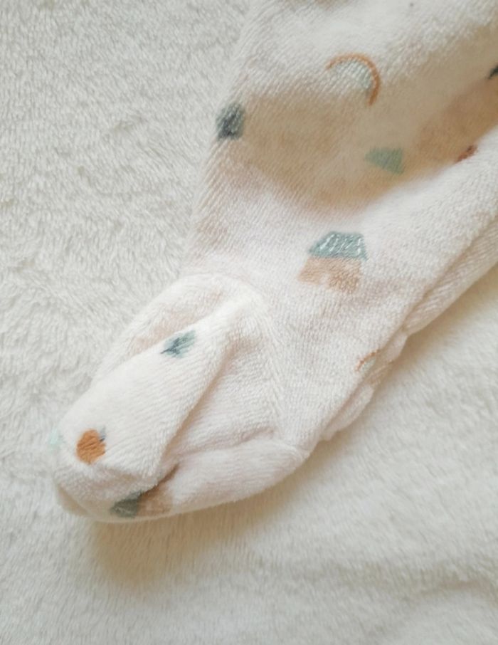 Pyjama velours garçon  0 mois Kiabi - photo numéro 2