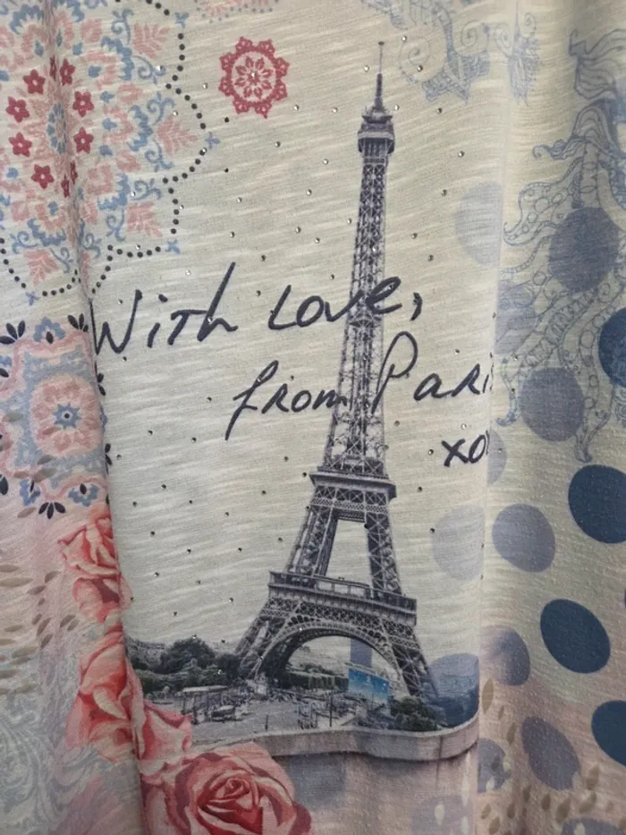 Blouse manches courtes T48 M&S Mode - photo numéro 3