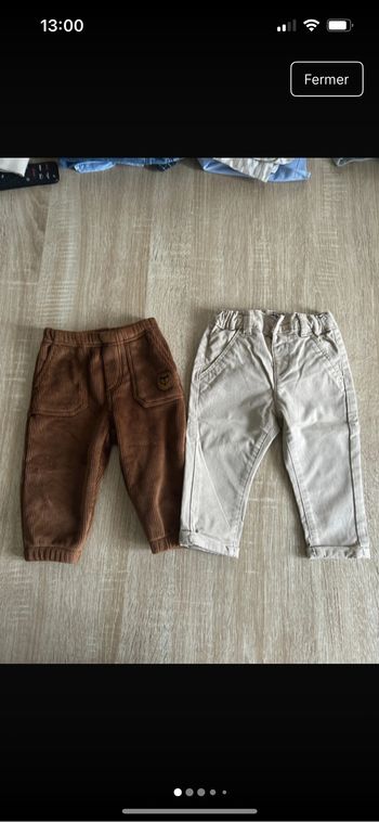 Pantalon bébé garçon