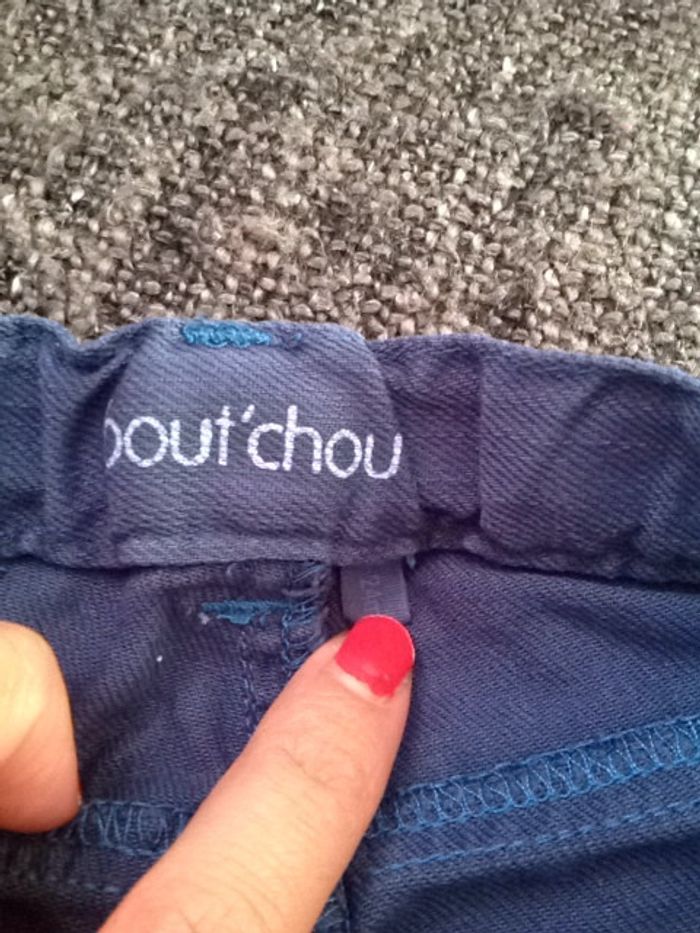 Pantalon bleu Monoprix style jeans - 24 mois - photo numéro 2