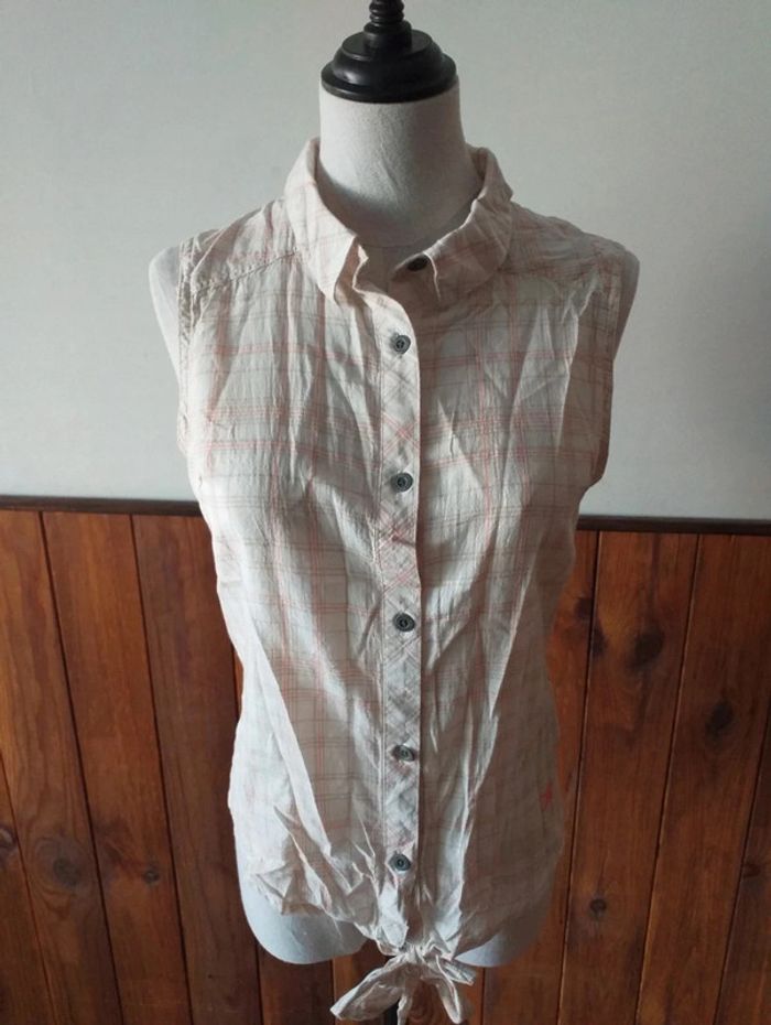 Chemise sans manches à nouer - photo numéro 3