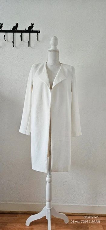 Veste drapée mi longue kookaï