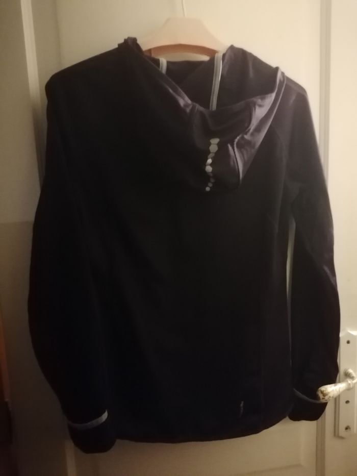 Veste sweat technique 💜 running à capuche femme S - photo numéro 10