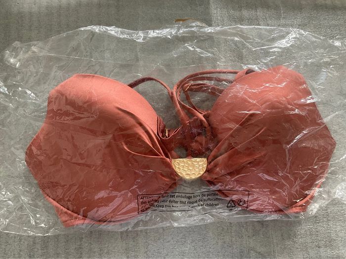 Haut maillot orange Chantelle neuf - photo numéro 14