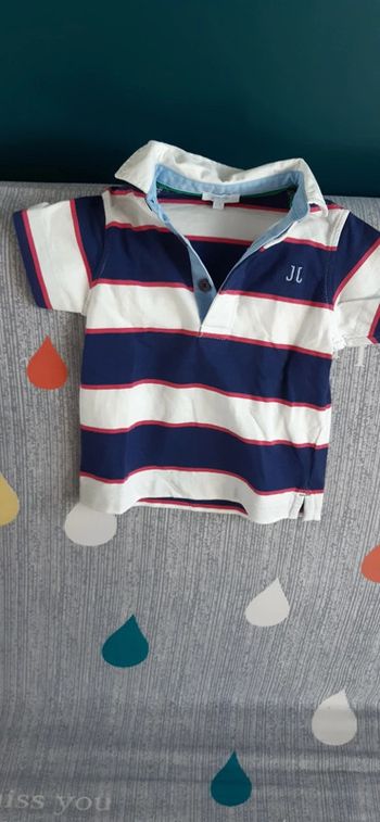 Polo manches courtes jacadi 2 ans