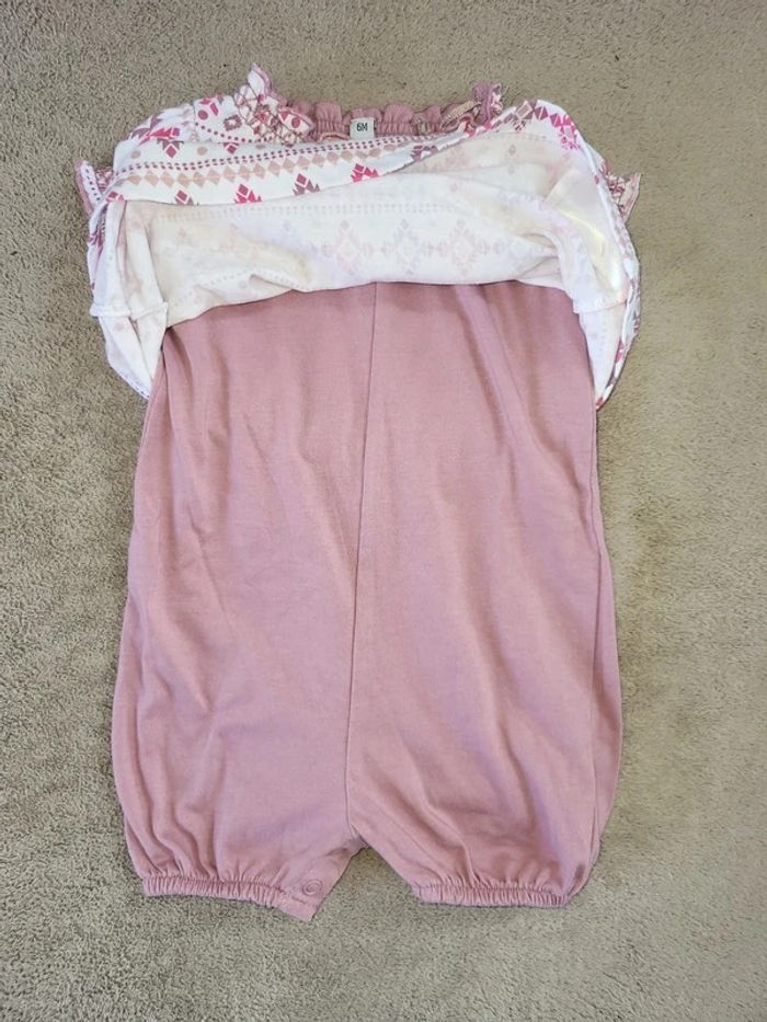 Combishort fille été 6 mois - photo numéro 3