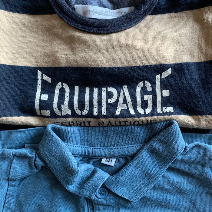 Lot t-shirt manches longues 10+2 gratuits 9 mois - photo numéro 6