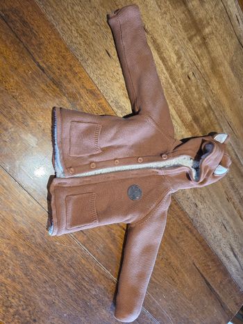 VESTE MOLLETONNÉ 23 MOIS ORCHESTRA A CAPUCHE 