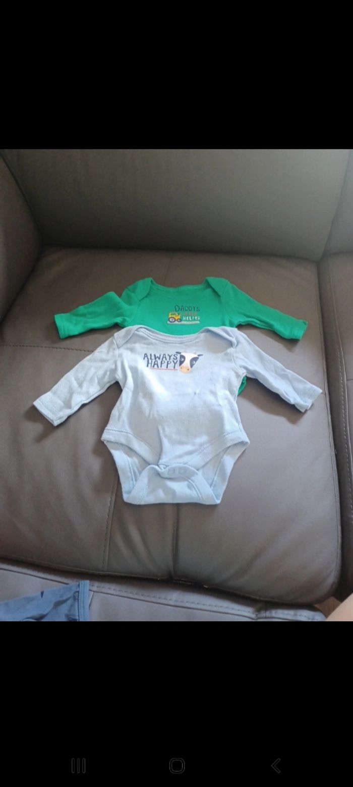 2 bodies manche longue