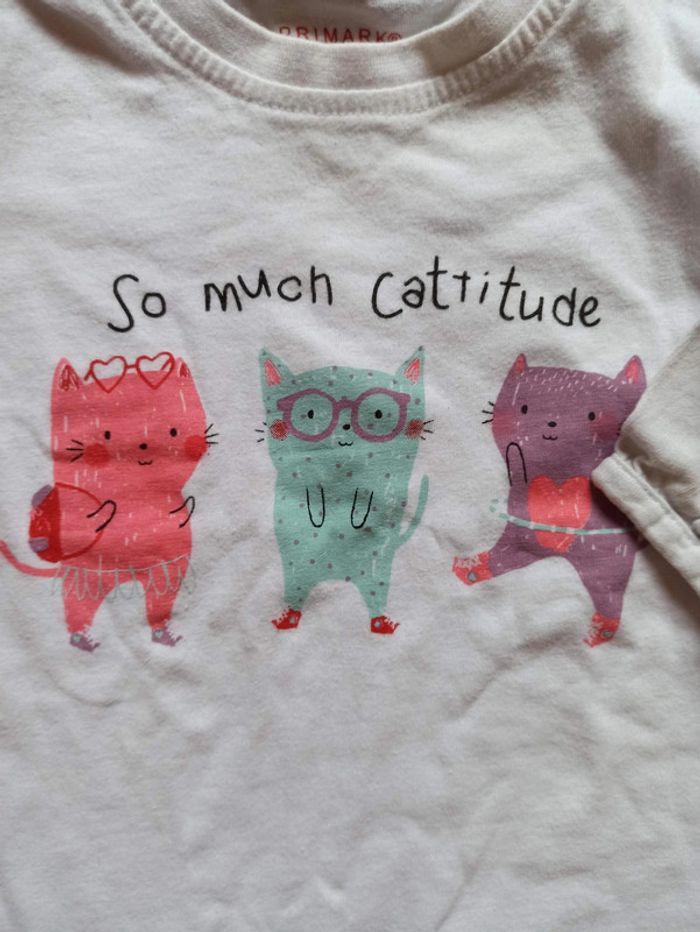 Lot de 4 t-shirt manches longues - photo numéro 2