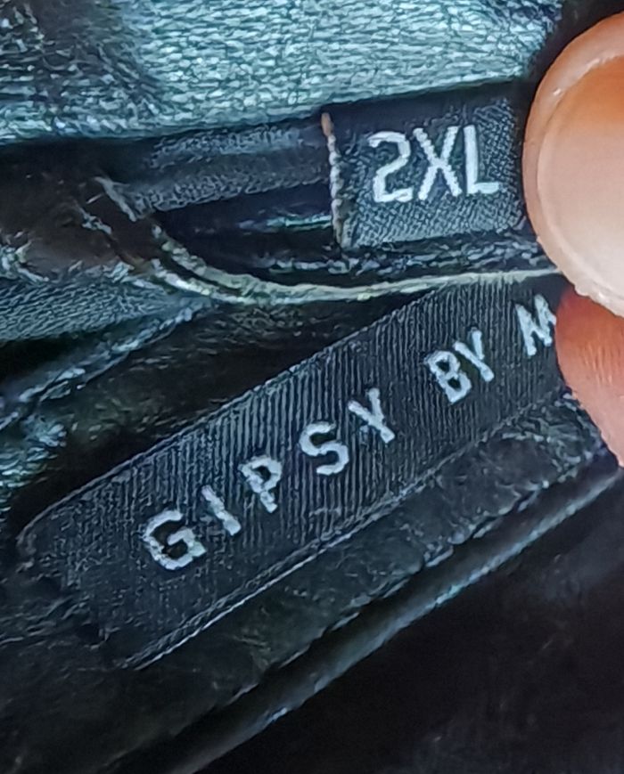 Blouson cuir noir Gipsy aviateur - Taille 2XL - photo numéro 5