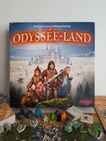 Odyssée-land jeu de société de stratégie Haba