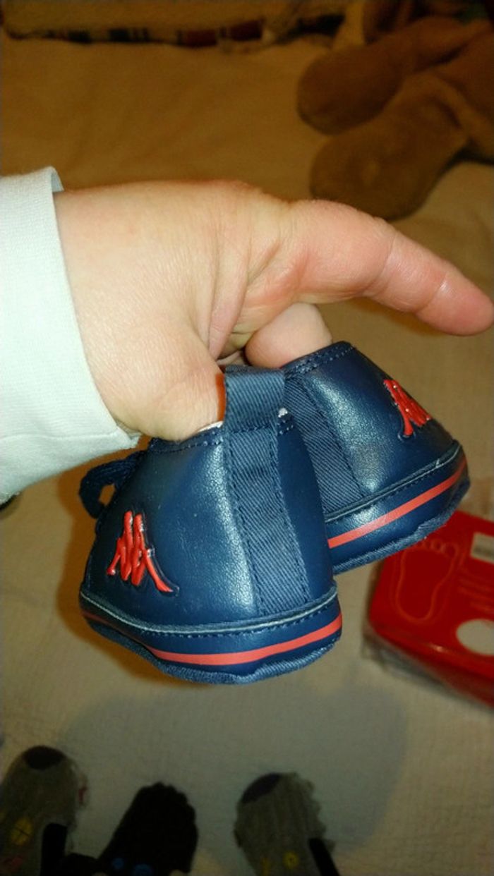 Jolies paires de baskets Kappa en très bon état taille 19 - photo numéro 5