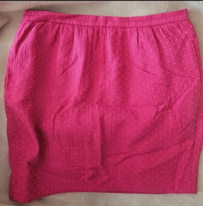 Jupe rose fushia Sandro Taille 38/40 - photo numéro 3