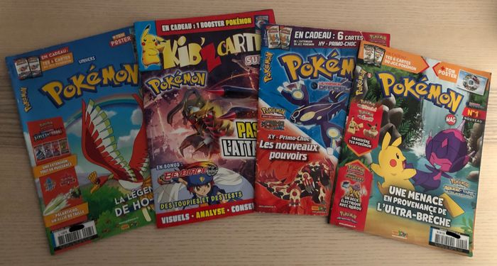 Quatre Magazines Pokémon