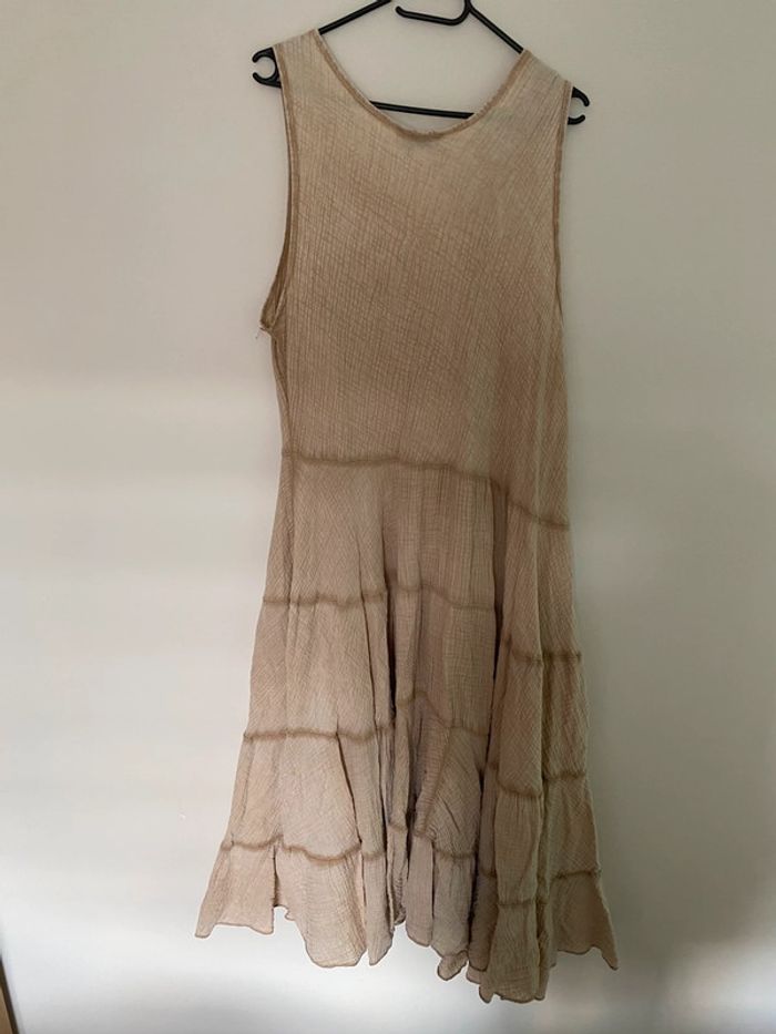 Robe camel Mino du Sud taille XXL/48 - photo numéro 4