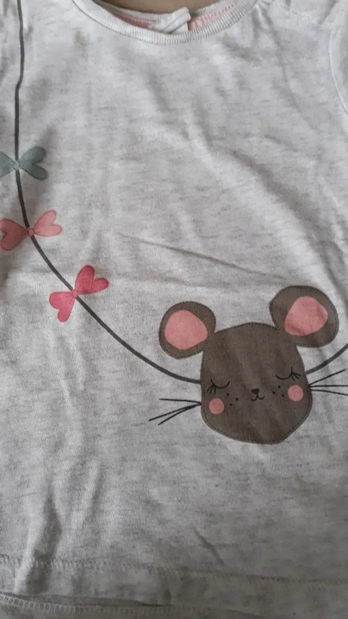 T-Shirt ML 9-12 Mois - photo numéro 3