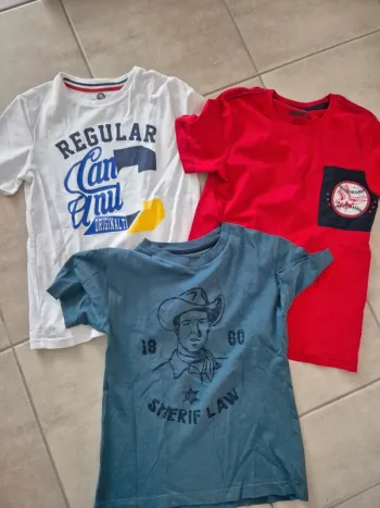 Lot de t-shirt 10 ans