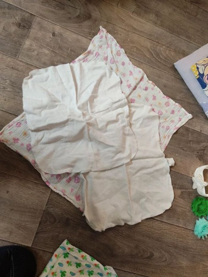 Lot de 3 langes pour bébé