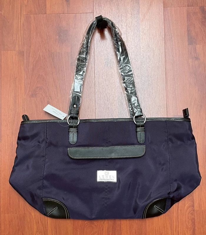 Sac à main violet neuf LEBEK - photo numéro 2