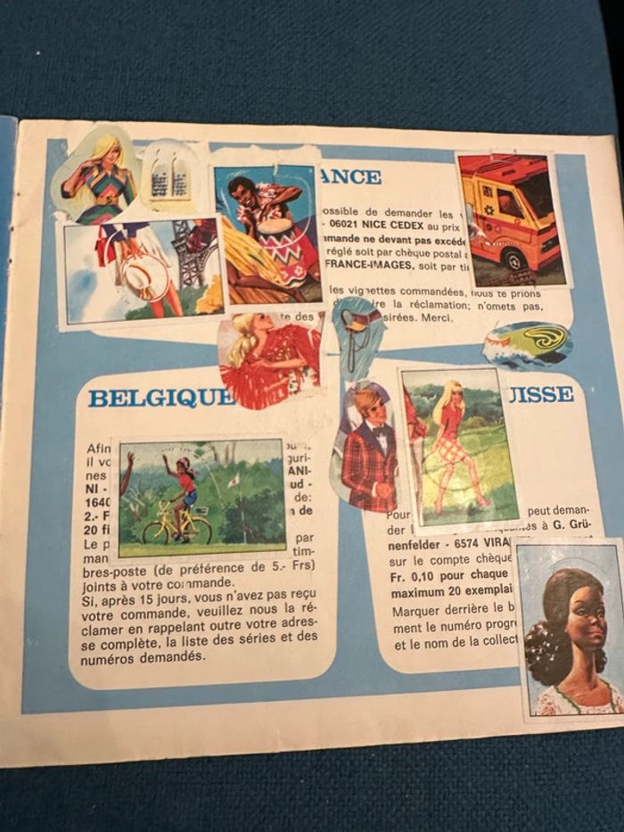Album livre vignettes Panini ancien 1976 complet Barbie stickers autocollants - photo numéro 19