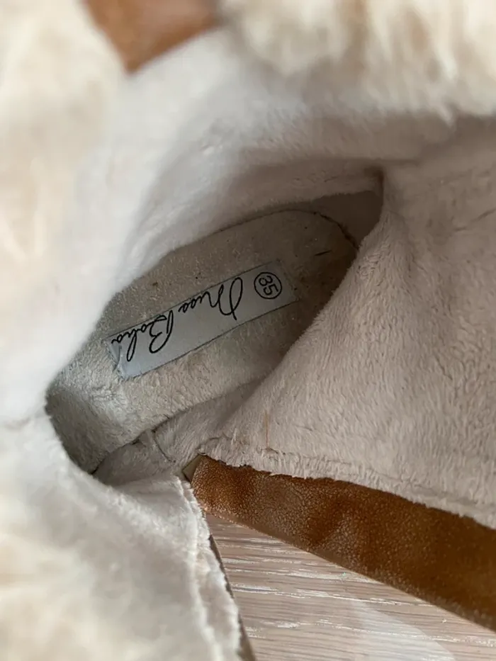 Bottines fourrée, fille, 35 - photo numéro 9