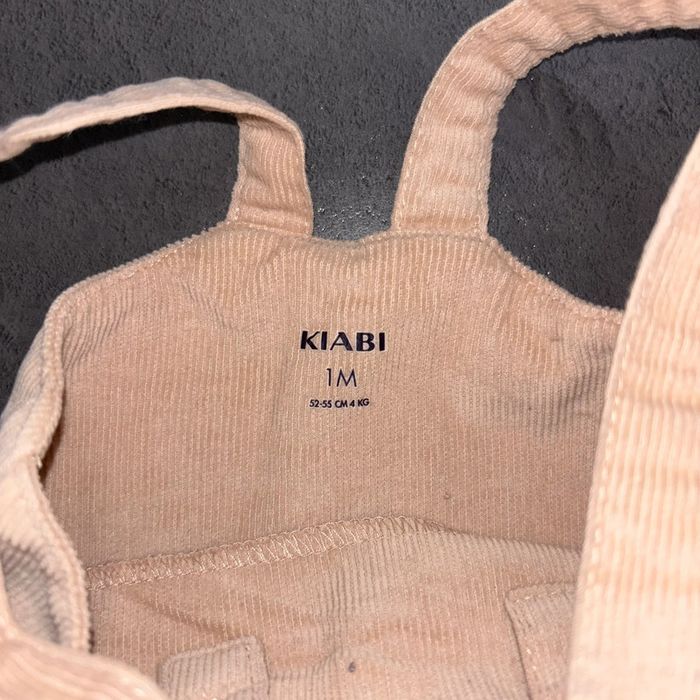 Salopette beige Kiabi / 1 mois / Très bon état - photo numéro 4