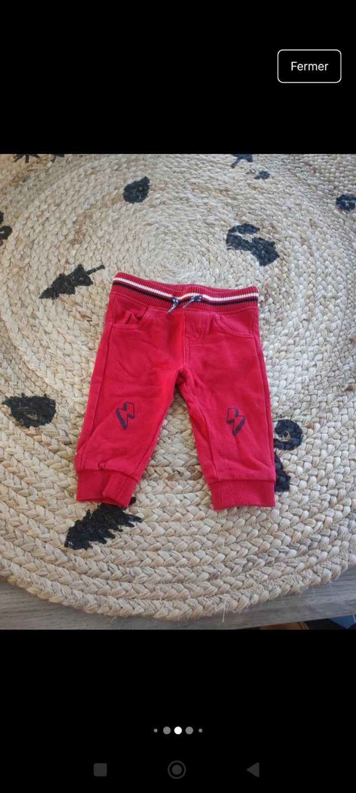 Lot 6 pantalons bébé garçon 9 mois - photo numéro 4