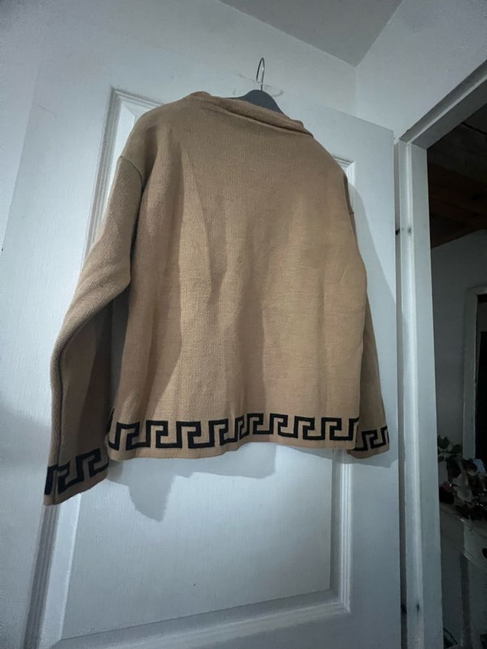 Très beau petit pull marron et noir  Boutique Indépendante - photo numéro 2