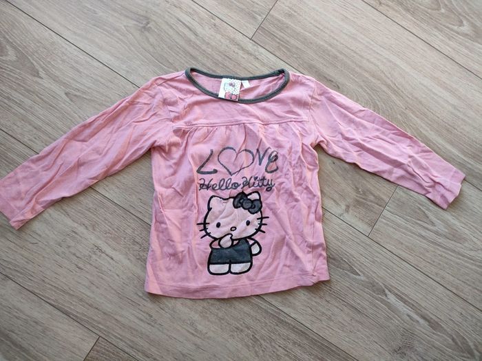 T shirt manches longues 4 ans Hello Kitty