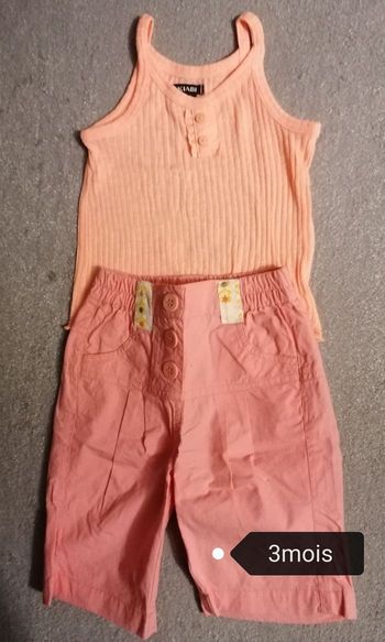 Débardeur +pantalon été
