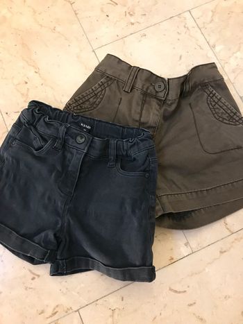 Lot de 2 shorts fille 8 Ans