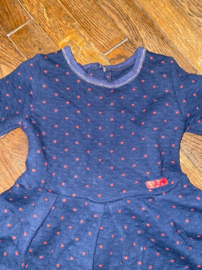 Robe absorba motifs cœurs  18 mois - photo numéro 2