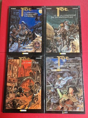Lot de 4 bd foc 1 à 4 (série complète)