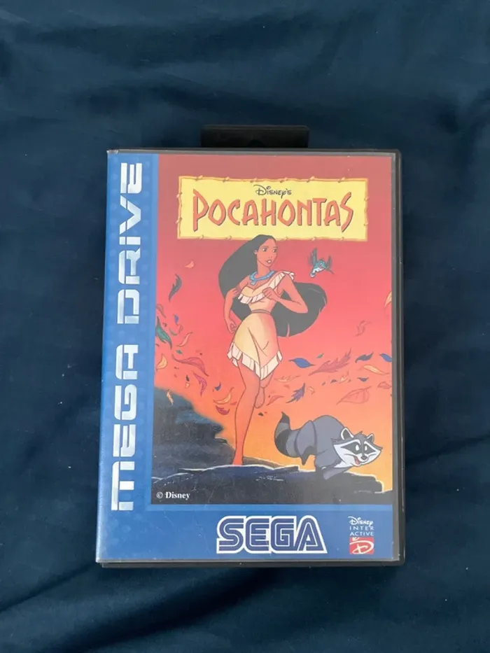 Pocahontas jeu notice sega megadrive mega drive - photo numéro 6