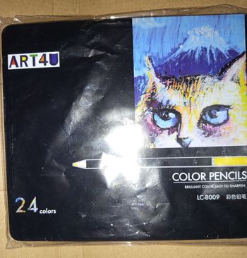 Boîte crayon de couleur marque Art4U