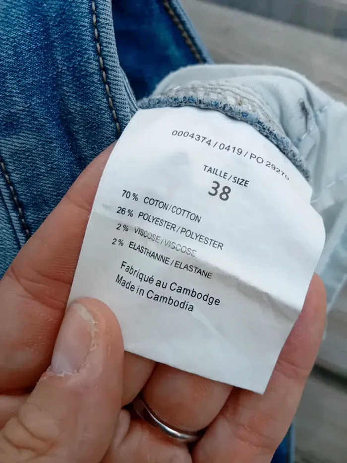 Jean femme Taille 38 tbe - photo numéro 5
