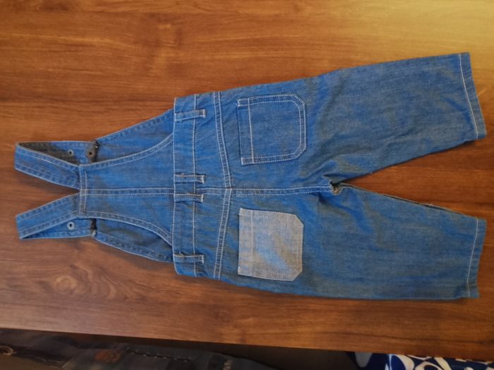 Salopette en jeans Mickey - photo numéro 3