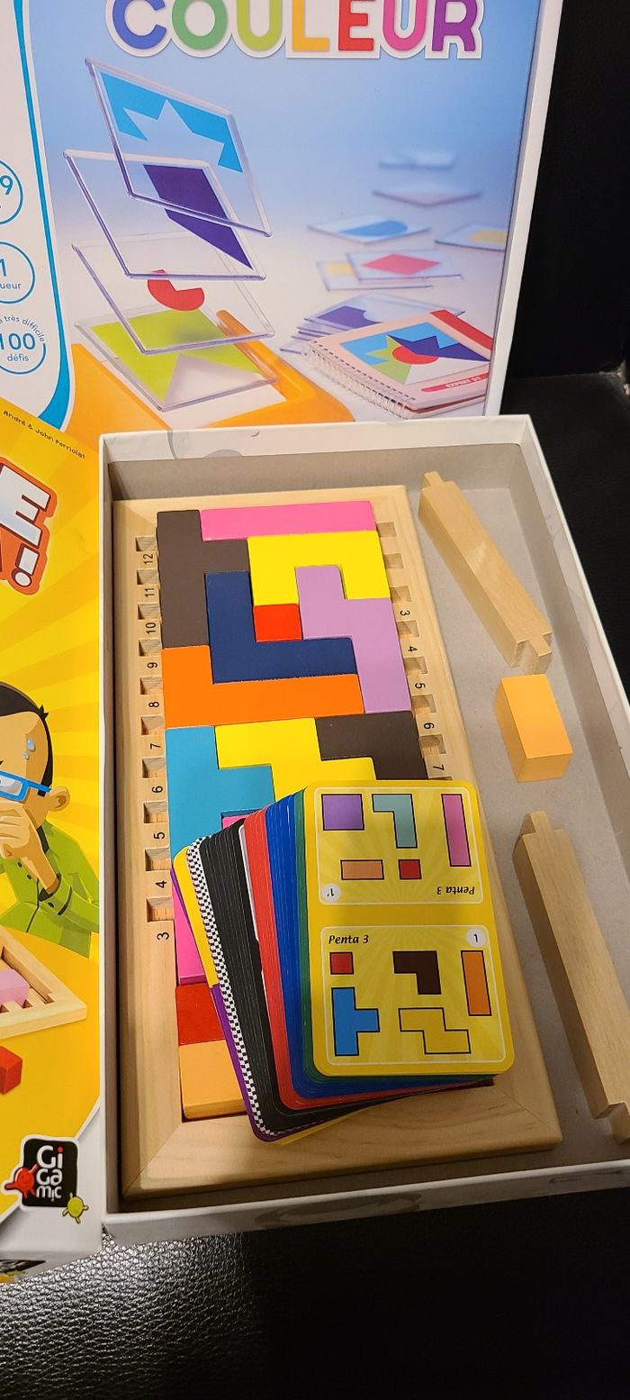 Lot de 2 jeux complet smartgames et Gigamic gagne - photo numéro 3