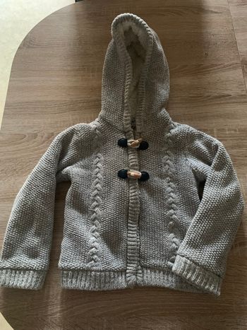 Gilet à torsades Creeks taille 3 ans