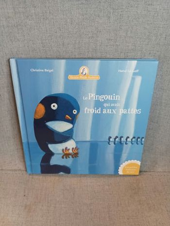 Livre mamie poule raconte le pingouin qui avait froid aux pattes