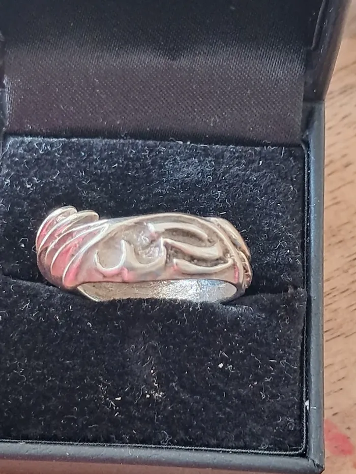 Grosse bague en argent - photo numéro 4