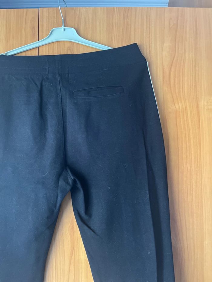 Pantalon à bande noir et blanc Bershka M - photo numéro 3