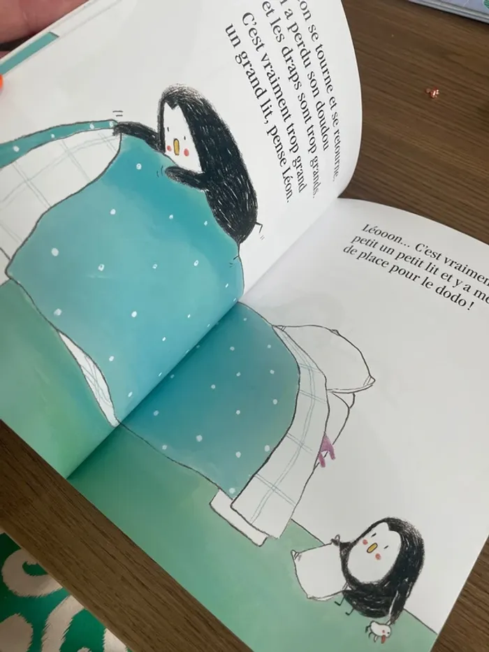 Livre Le grand lit de Leon - photo numéro 4